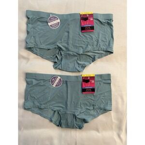 NEW Maidenform Boyshort Barely There Invisible Look 2 Pair DMBTBS Size Medium 6